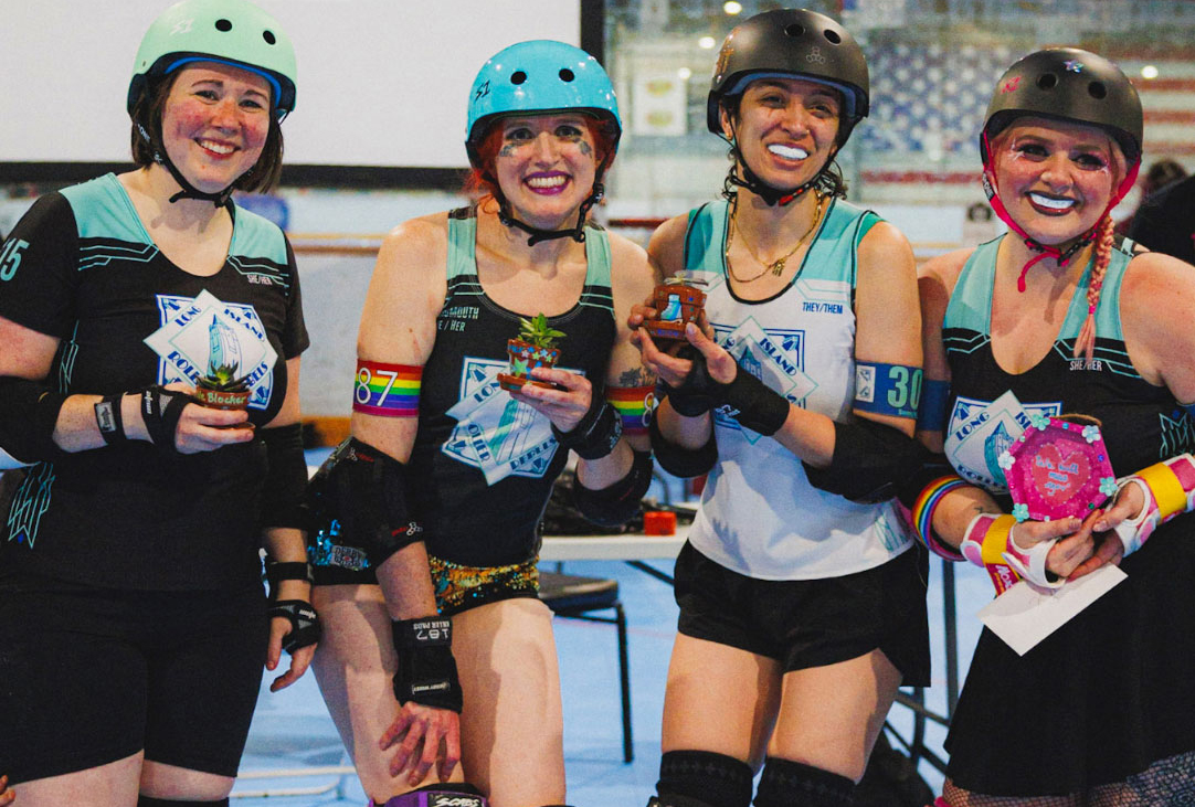 Roller Rebels MVPs Photo by Nick Petro