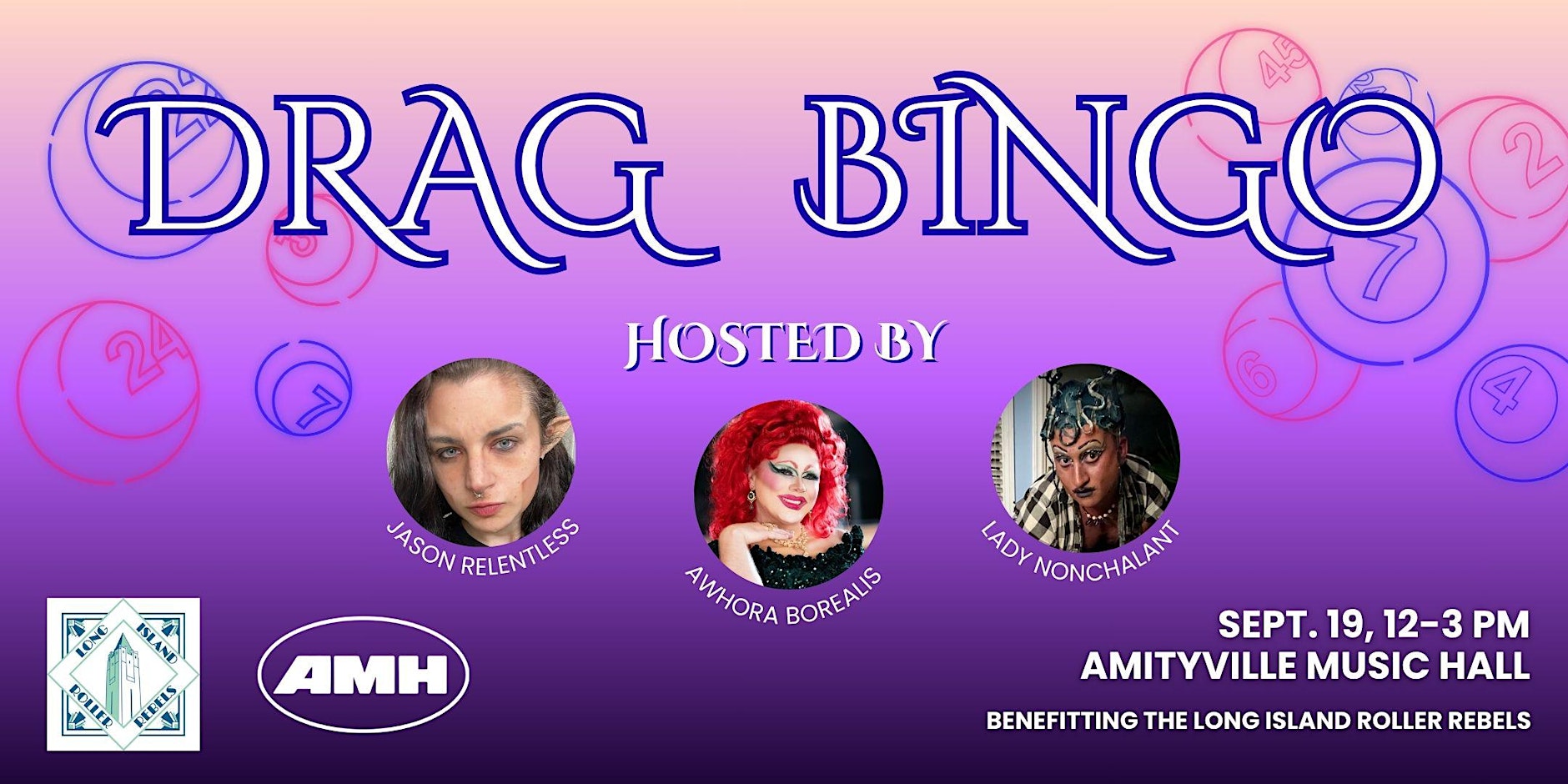 long island roller rebels drag bingo fundraiser